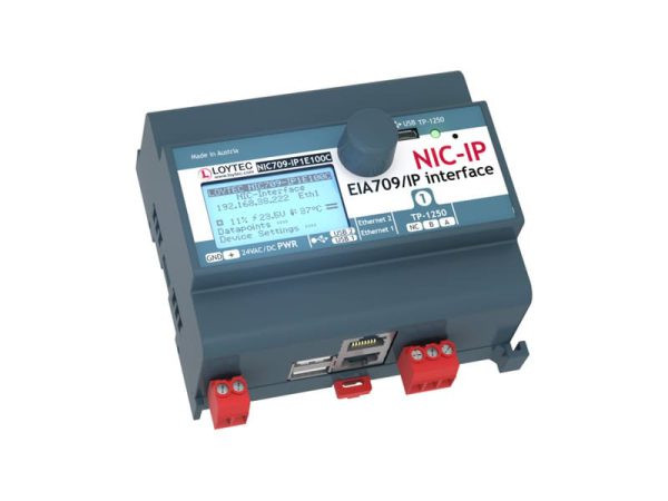 Loytec Router Router NIC709-IP1E100C RNI Ethernet/IP LonMark TP/XF-1250 - Loytec