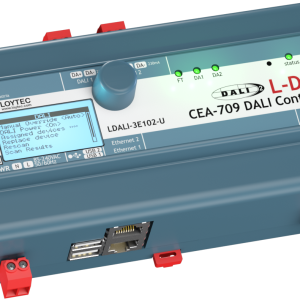 LOYTEC LDALI-3E102-U - Bộ Điều Khiển DALI Hệ Chiếu Sáng