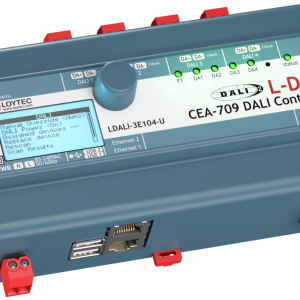 LOYTEC LDALI-3E104-U - Bộ Điều Khiển DALI Hệ Chiếu Sáng
