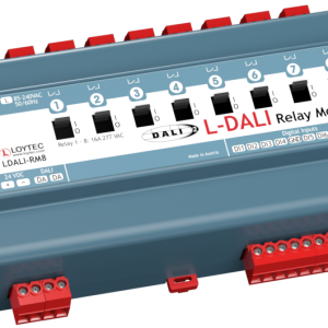 LOYTEC LDALI-RM8 - Mô-đun Phòng DALI