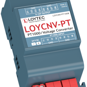 LOYTEC LOYCNV-PT1008 - Bộ Chuyển Đổi Tín Hiệu Nhiệt Độ PT1000